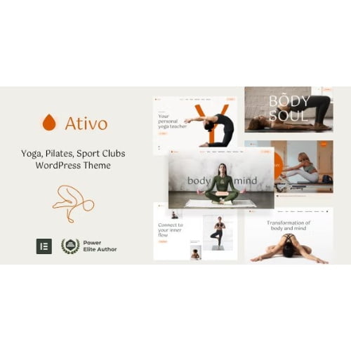 Ativo – Pilates Yoga WordPress Theme