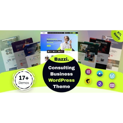 Bazzi Consulting Business WordPress Theme