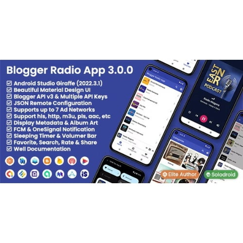 Blogger Radio App Blogger API v3