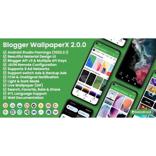 Blogger WallpaperX Blogger API Nulled 1
