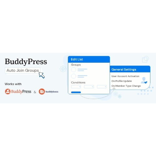 BuddyPress Auto Join Groups Nulled