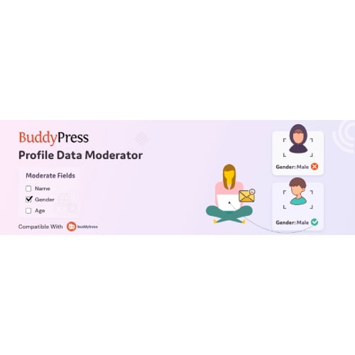 BuddyPress Profile Data Moderator