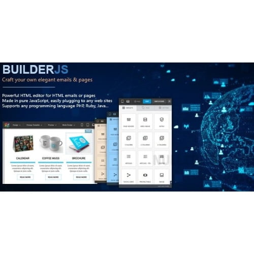 BuilderJS HTML Email Page Builder