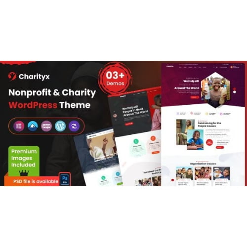Charityx Charity Nonprofit WordPress Theme