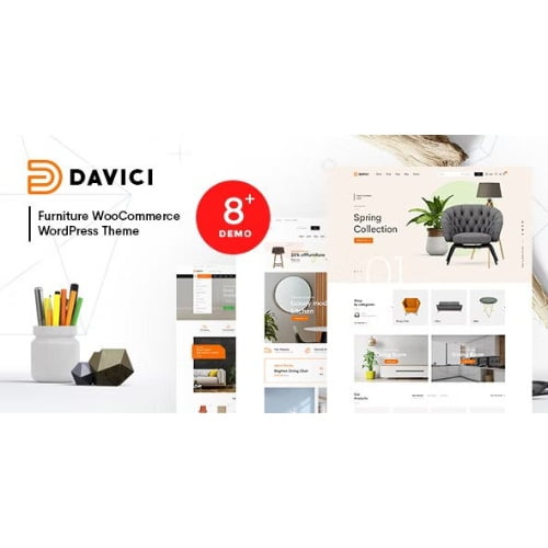 Davici – Furniture WooCommerce WordPress Theme