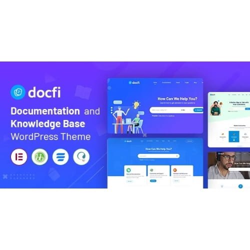 Docfi Documentation and Knowledge Base WordPress Theme