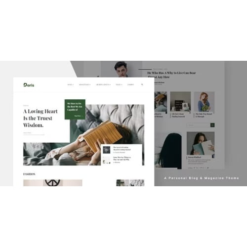 Doris Creative WordPress Blog and Magazine Theme