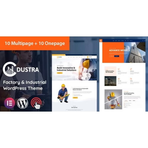 Dustra Factory Industrial WordPress