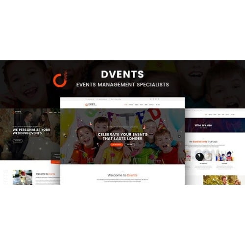 Dvents Events Management Companies and Agencies WordPress Theme