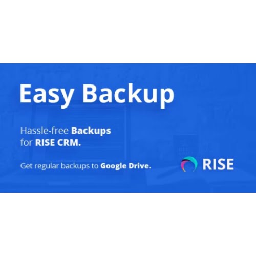 Easy Backup Nulled Regular backups for RISE CRM
