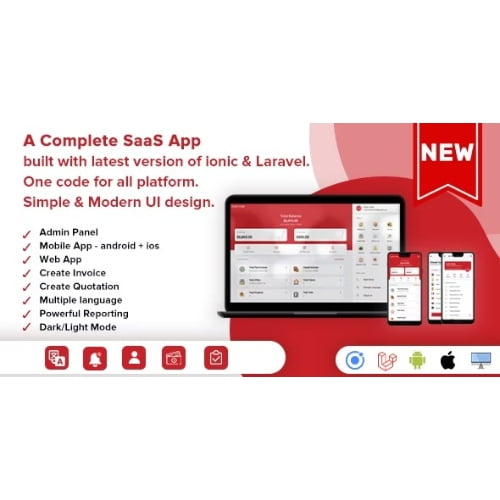 Easy Invoice A Complete Saas Package for Quick Invoices Accounting Android IOS Website Free Download