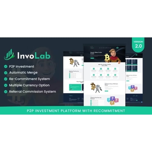 InvoLab P2P Investment Platform With Recommitment Free Download