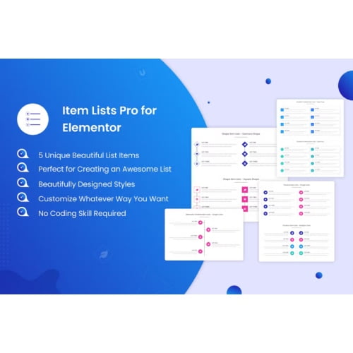 Item Lists Pro for Elementor 1152x769 1