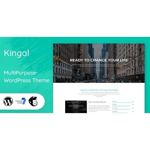 Kingal MultiPurpose WordPress Theme