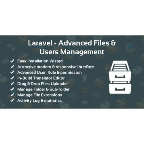 Laravel Advanced Files Users Management Free Download
