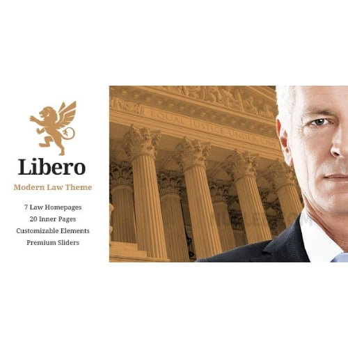 Libero Lawyer and Law Firm Theme