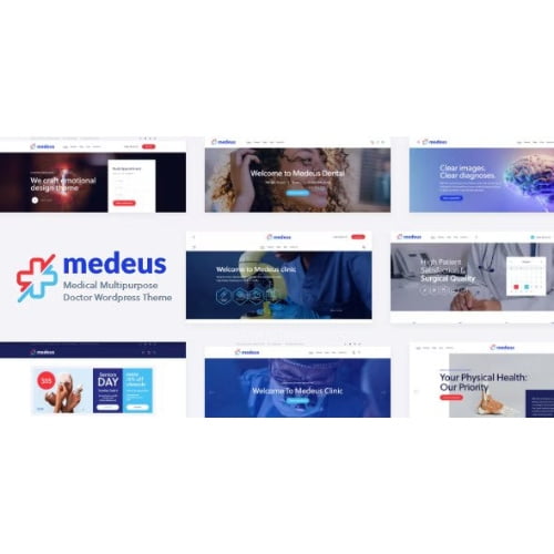 Medeus Medical Multipurpose Doctor WordPress Theme