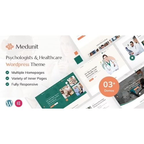 Medunit Psychology Health Care WordPress Theme