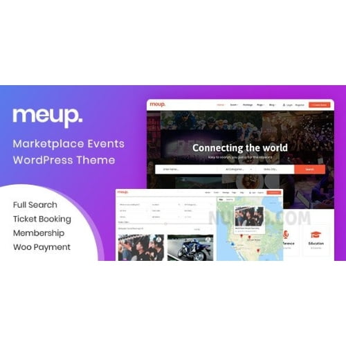 Meup – Event Marketplace WordPress Theme