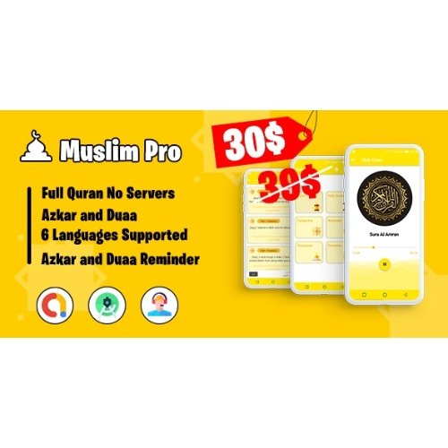 Muslim Pro Holy Quran Duaa Reminder Nulled