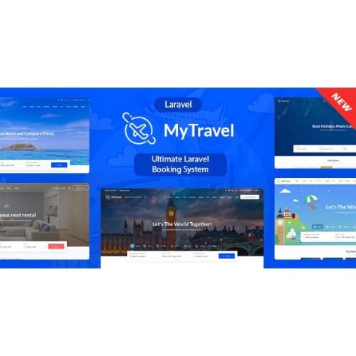 MyTravel Ultimate Laravel Booking System Script Nulled 1