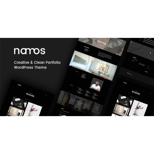 Namos – Creative One Multi Page Portfolio WordPress Nulled