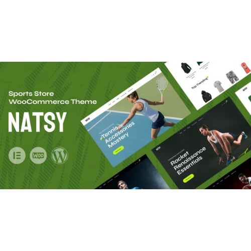 Natsy – Sports Store WooCommerce Theme