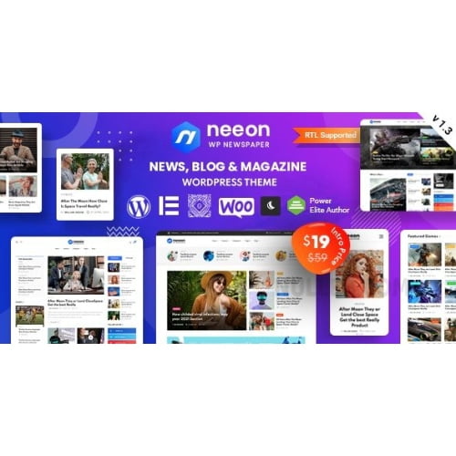 Neeon WordPress News Magazine Theme