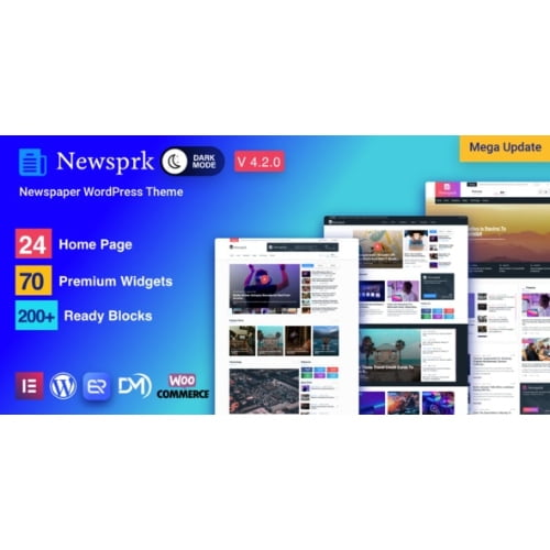 Newsprk Newspaper WordPress Theme Nulled