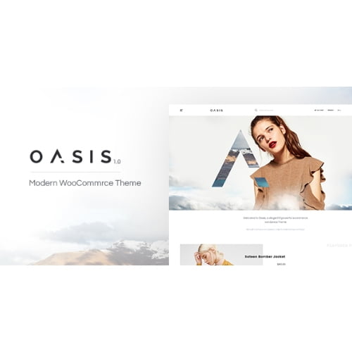 Oasis – Modern WooCommerce Theme