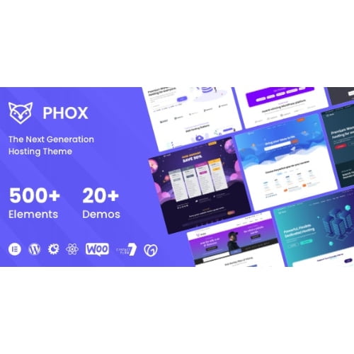 Phox Hosting WordPress WHMCS Theme Nulled