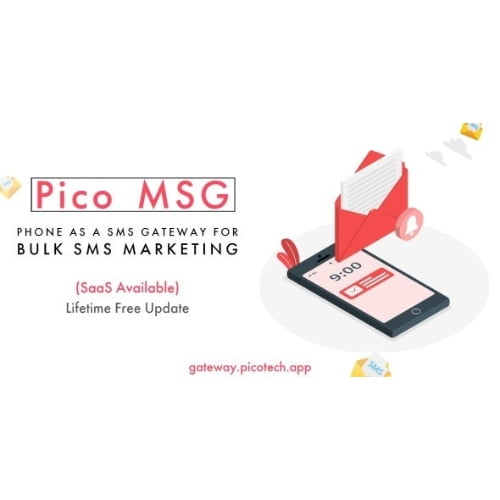 PicoMSG Phone As an SMS Gateway For Bulk SMS Marketing Script Nulled 1