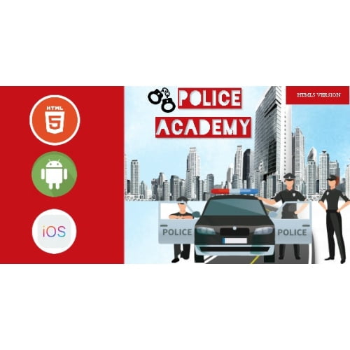Police Academy HTML5 Game HTML5 Website