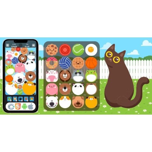 Premium Game Animal Merge HTML5 Game Construct 3