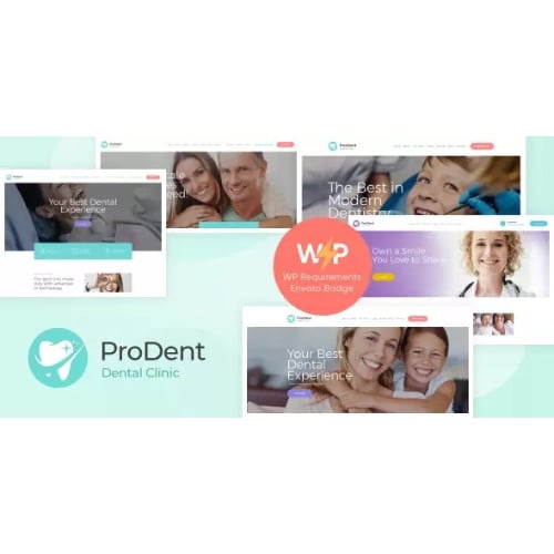 ProDent Nulled Dental Clinic Healthcare Doctor WordPress Theme Free Download 1