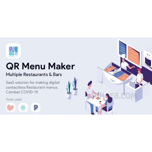 QR Menu Maker SaaS Contactless restaurant menus