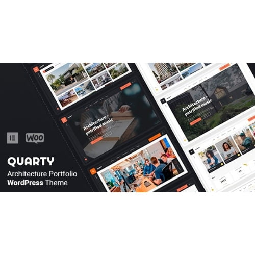 Quarty Nulled Architecture WordPress Theme