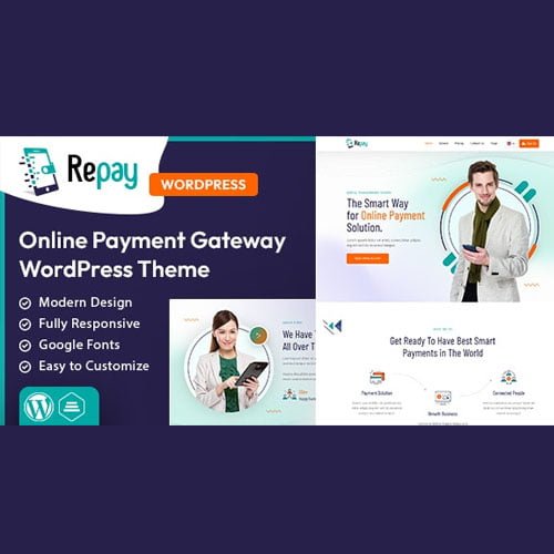 Repay | Payment Gateway WordPress Theme