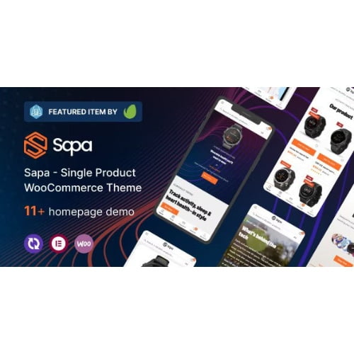 Sapa Product Landing Page WooCommerce Theme