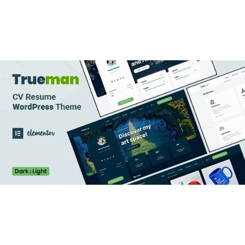 Trueman Resume WordPress Theme