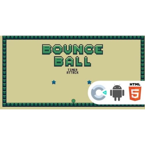 Bounce Ball Timer Attack HTML5 Game Construct3