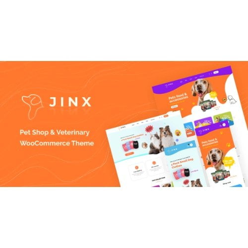 Jinx Pet Shop Veterinary WooCommerce Theme